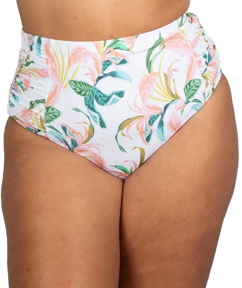 Artesands April Spritz Botticelli High Waist Swim Brief - White Swim 12