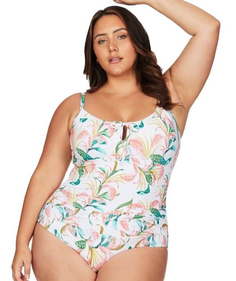 Artesands April Spritz Degas One Piece Swimsuit - White Swim 