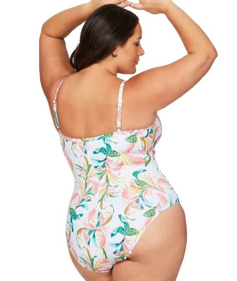 Artesands April Spritz Degas One Piece Swimsuit - White Swim 