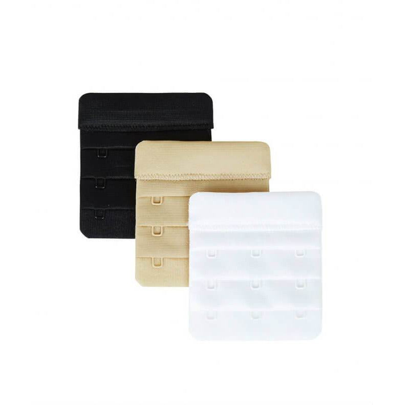 Heidi Klum Solutions Bra Back Extenders - 3 Hook - Assorted Colours Bra Accessories