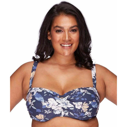 Artesands Botticelli Bandeau D-DD Cup Bikini Top - Blossom Assemblage Swim 14 