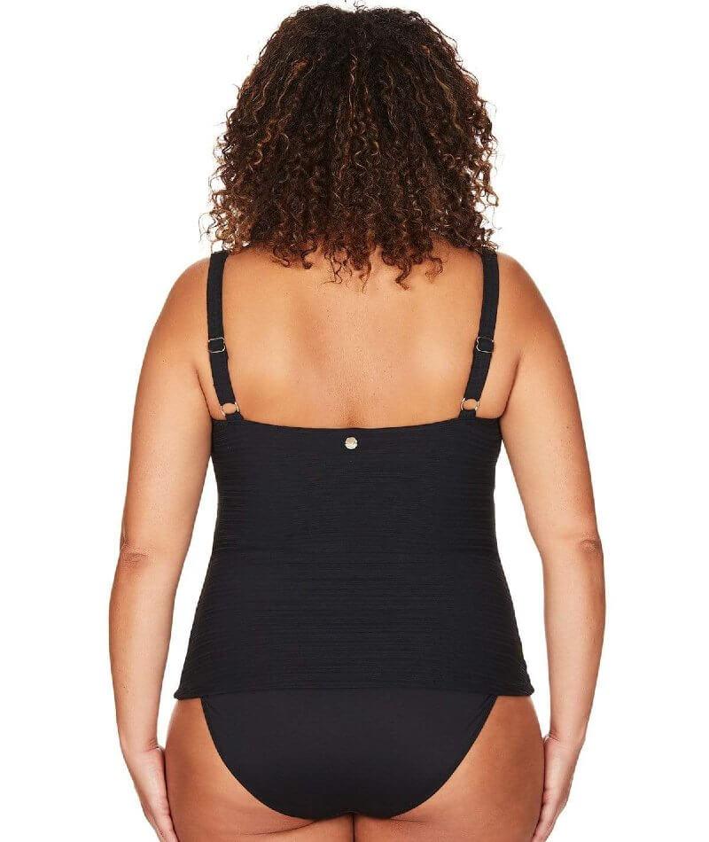 Artesands Aria Botticelli C-DD Cup Tankini Top - Black Swim 